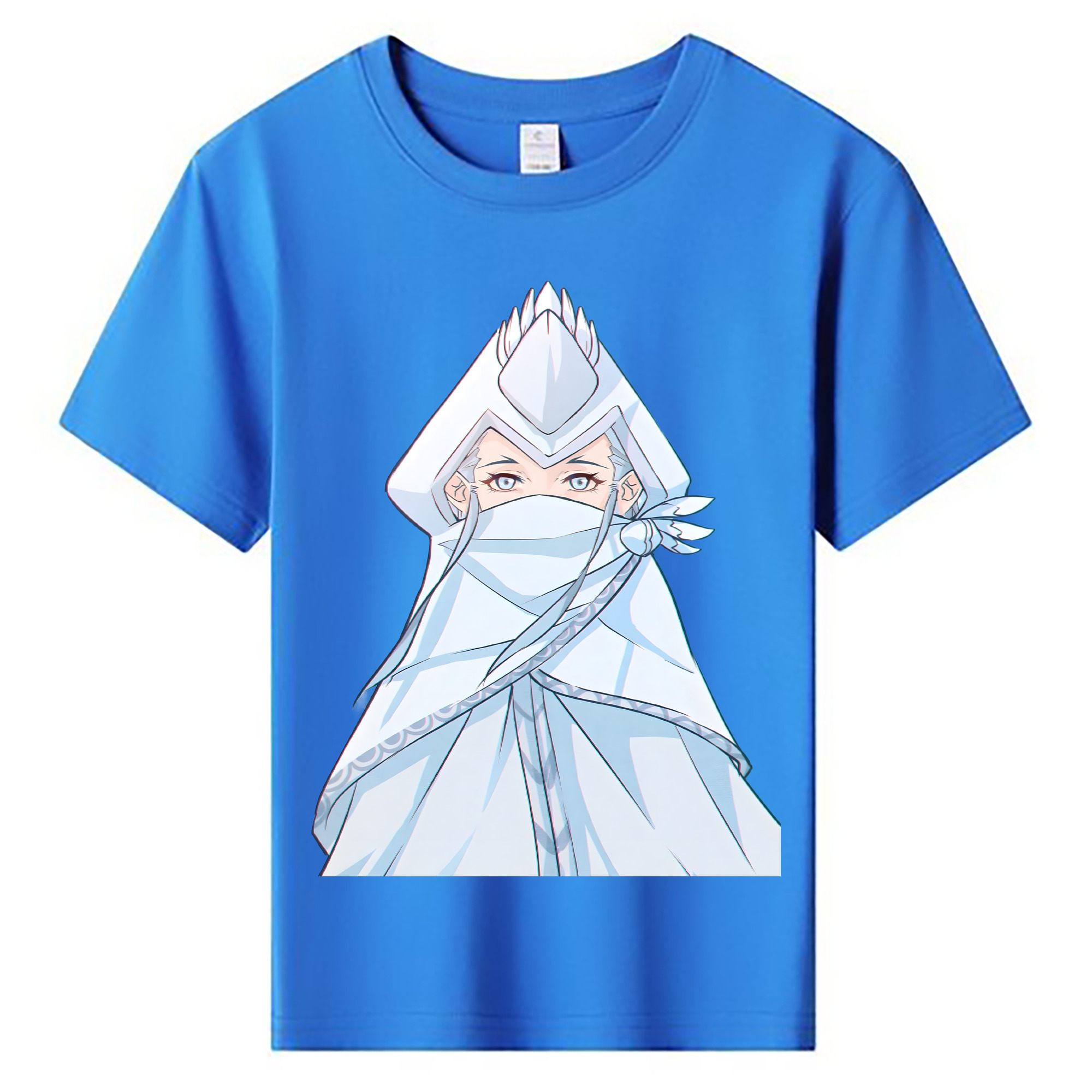 （画像用） Ne Zha 2 ナタ 魔童の大暴れ 綿100％キッズTシャツ（フロントプリント）